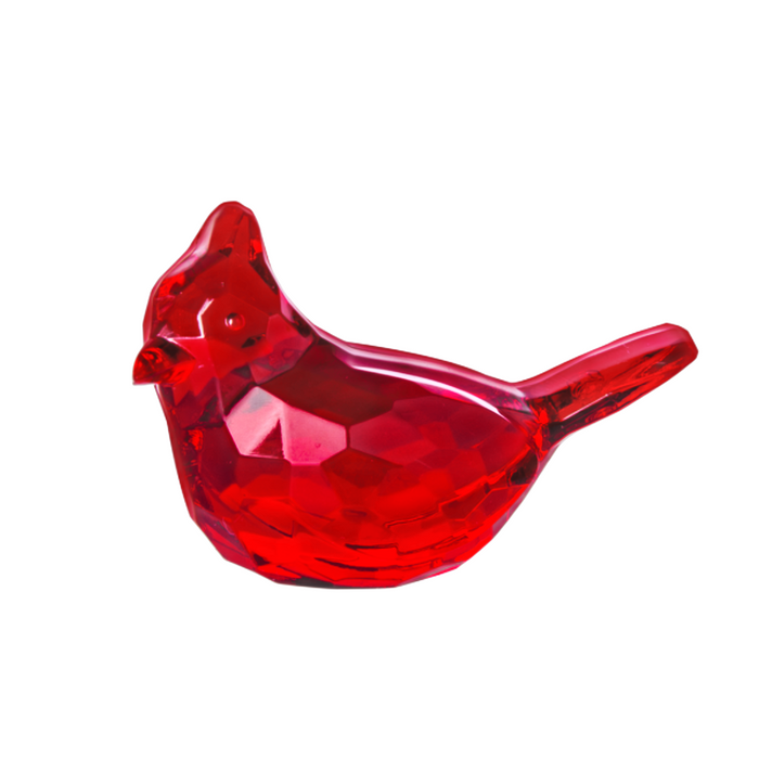 2.5" Acrylic Cardinal