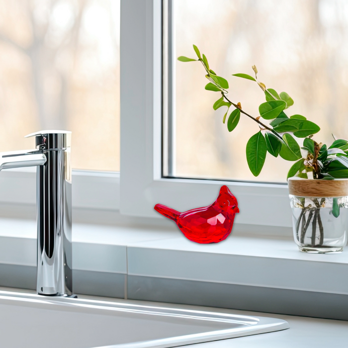 2.5" Acrylic Cardinal