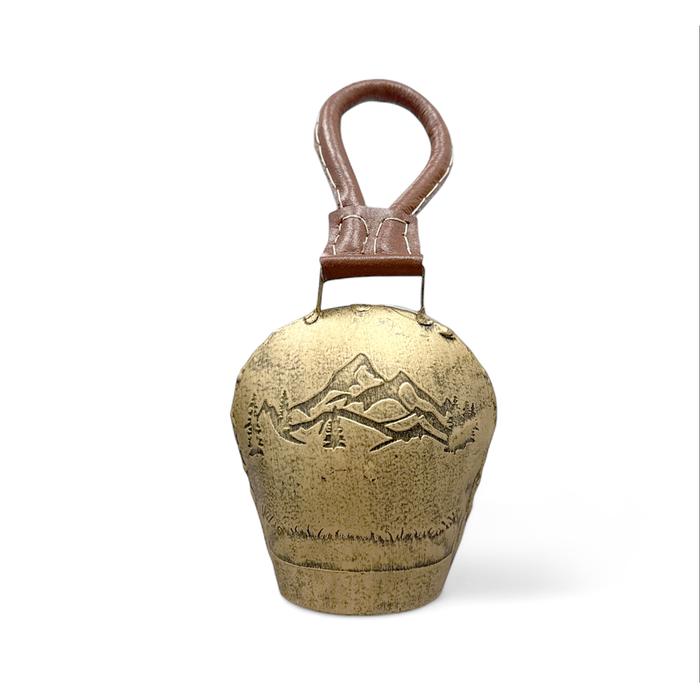 10" Gold Mountain Swiss Cow Bell