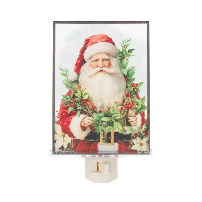 Vintage Santa Night Light