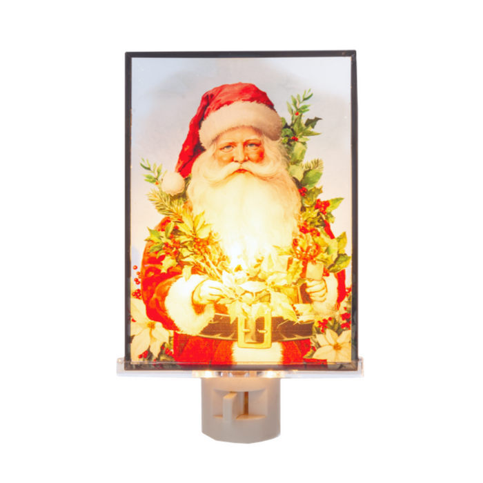Vintage Santa Night Light