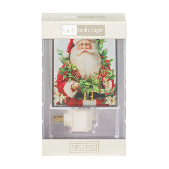 Vintage Santa Night Light