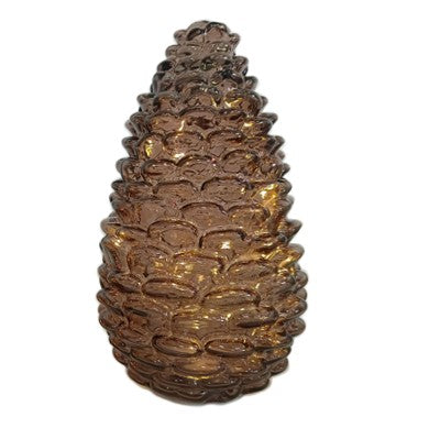 10" Glass LED Pinecone