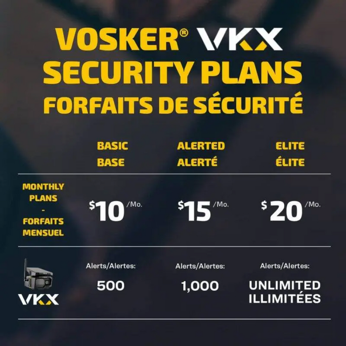 Vosker VKX Mobile Security Camera
