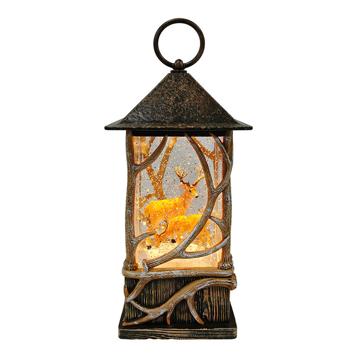 11" Forest Deer Snowglobe