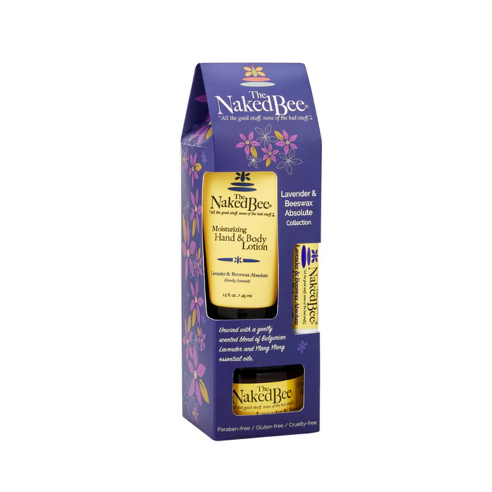Naked Bee - Lavender & Beeswax Gift Collection
