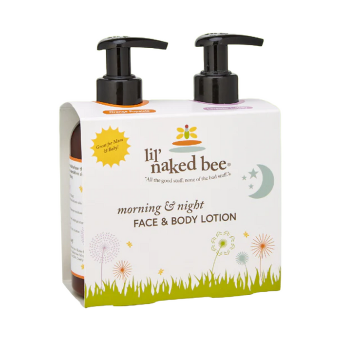 Naked Bee  - Morning and Night Lotion Gift Set