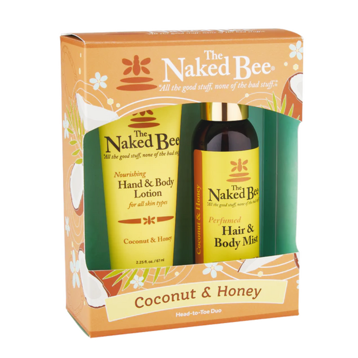 Naked Bee - Coconut & Honey Head to Toe Duo Gift Set