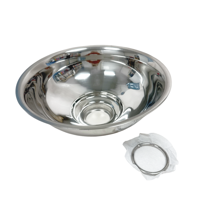 Medium Stainless Steel Milk Strainer for 4/16" Filters