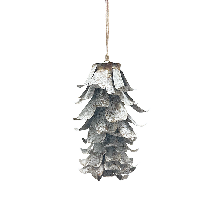 Large Iron Pinecone Ornament