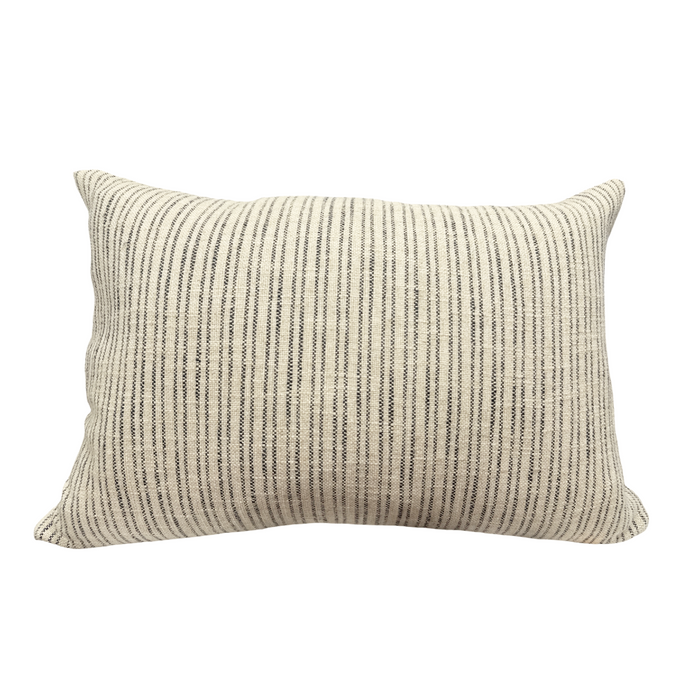 16x24 Country Stripe Linen Pillow