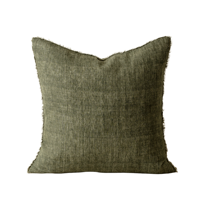 20x20 Lina Linen Pillow - Avocado