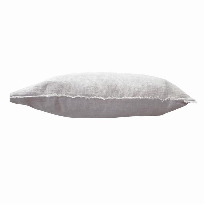 24x24 Lina Linen Pillow - Grey