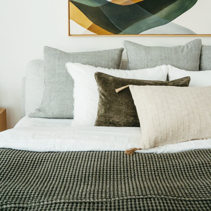 16x24 Vera Velvet Pillow - Juniper