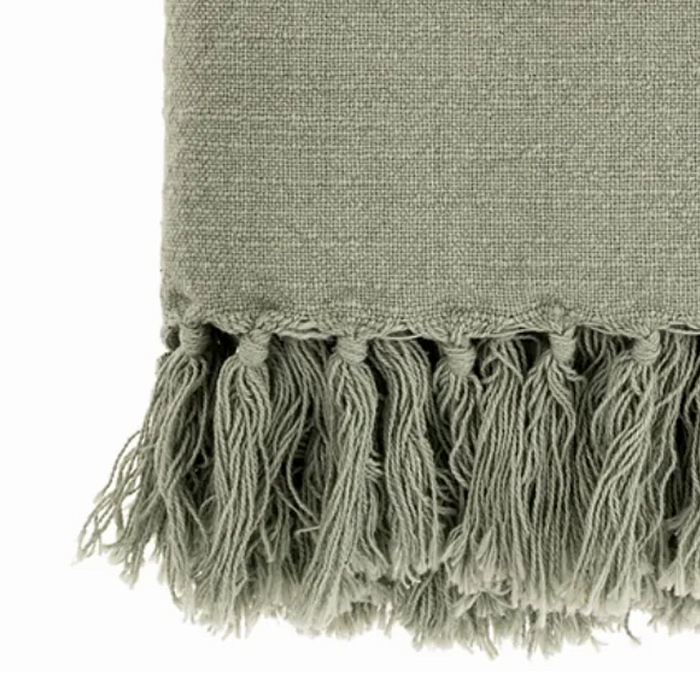 Sola Woven Throw - Sagebrush