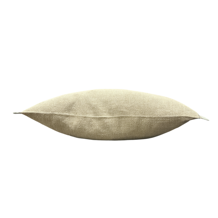 20x20 Selvage Linen Pillow - Sky Blue