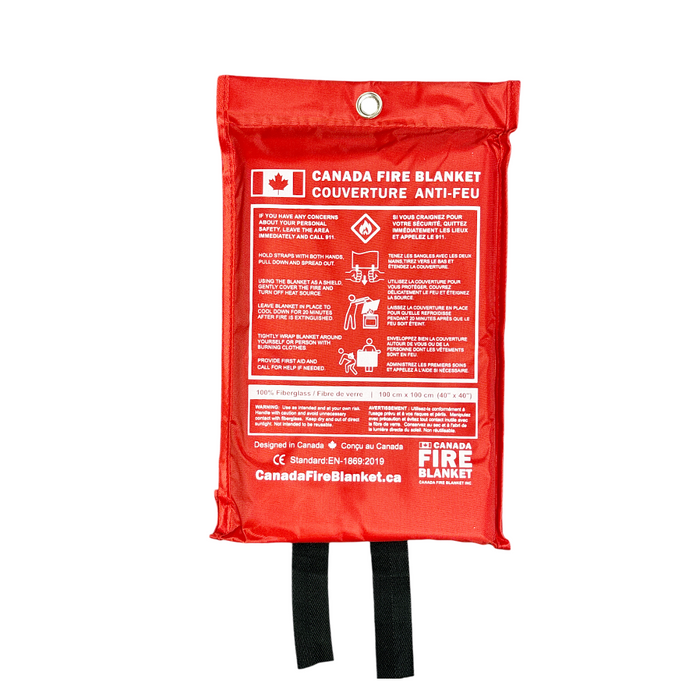 Canada Fire Blanket 40"x 40" - 3PK