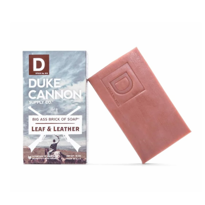 Big Ass Brick Of Soap -Smells Like Leaf And Leather