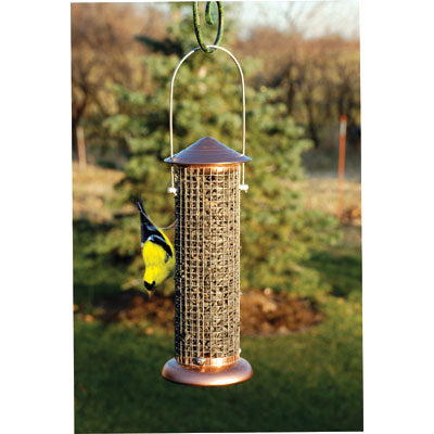 0.5 lbs. Brushed Copper Mini Sunflower Feeder - WoodlinkBerry Hill - Country Living Products