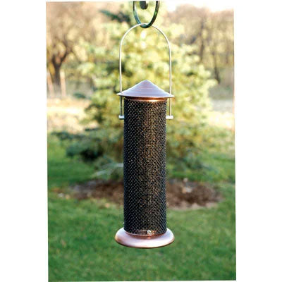 0.5 lbs. Brushed Copper Mini Nyjer Feeder - WoodlinkBerry Hill - Country Living Products