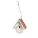 Nantucket White Coppertop Wren House - AudubonBerry Hill - Country Living Products