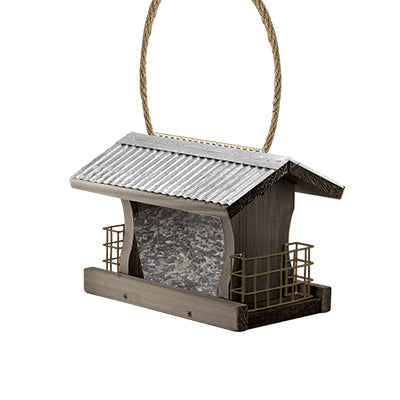 Rustic Farmhuse 4 lbs. Ranch Feeder with Suet Feeders - Rustic FarmhouseBerry Hill - Country Living Products