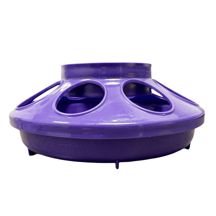 Plastic Quart Feeder Base - Purple