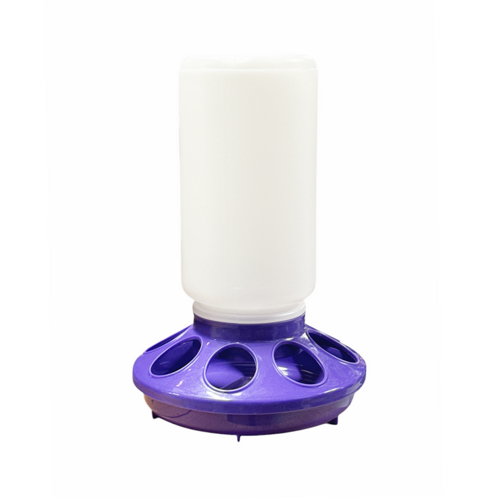 Plastic Quart Feeder Base - Purple