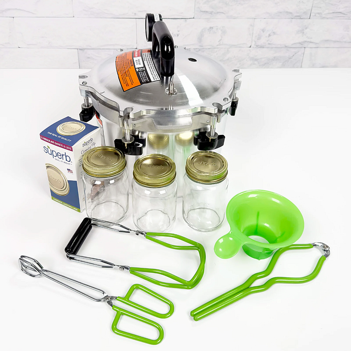 Aa Cooker All American Pressure Cooker / Canner - 10.5 Quart Starter Kit — Berry Hill