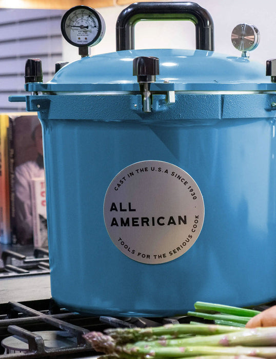 Aa Cooker BLUE - All American Pressure Cooker / Canner AA921BL — Berry Hill