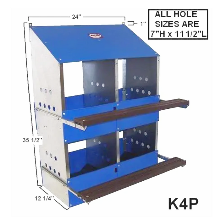 Laying Nest - 4 Hole