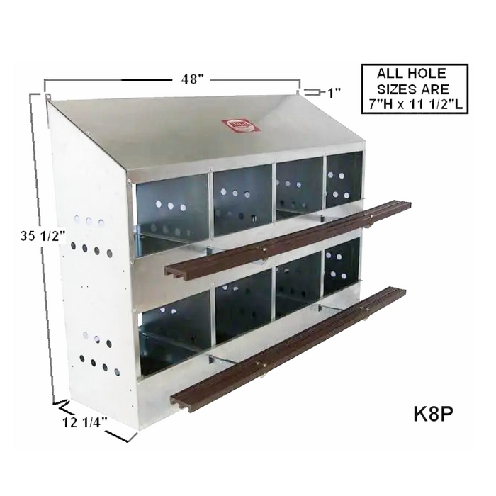 8 Hole Laying Nest