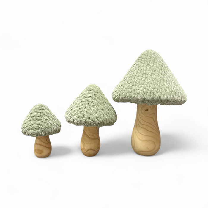 Blue/Green Mushroom Décor - Small