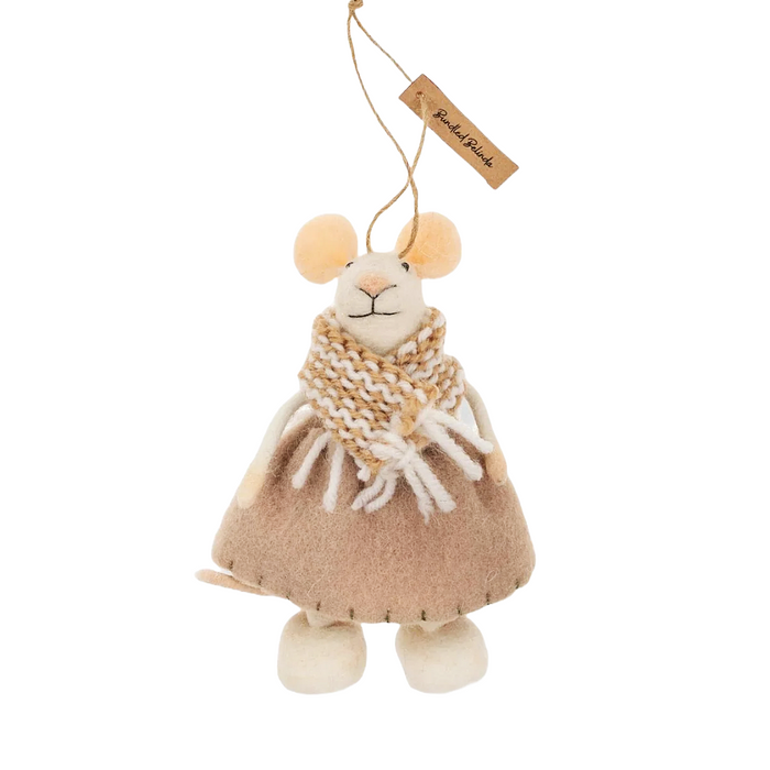 Bundled Belinda Mouse Ornament