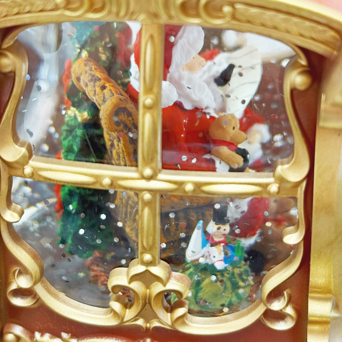 10.25" LED Old-Style Carriage Water Globe