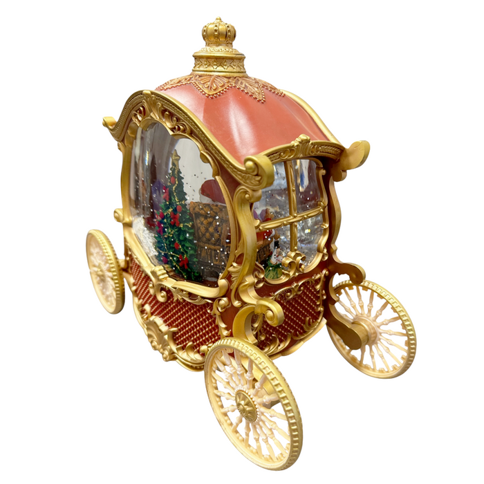 10.25" LED Old-Style Carriage Water Globe