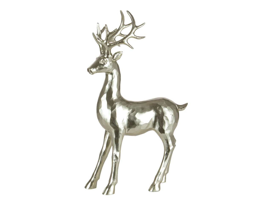 17" Gold Standing Deer