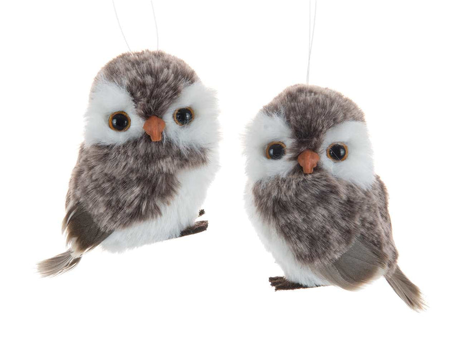 3.5" Brown Owl Ornament