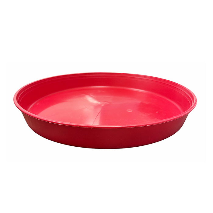 Red Feeder Pan