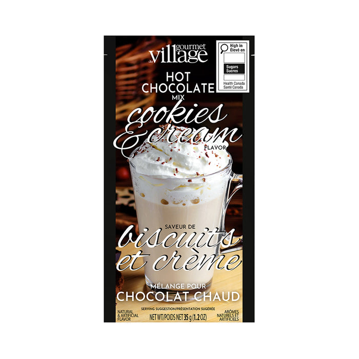 Gourmet Village - Mini Hot chocolate Cookies & Cream