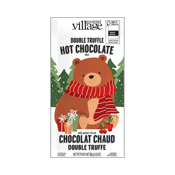 Gourmet Village - Mini Hot Chocolate Festive Bear