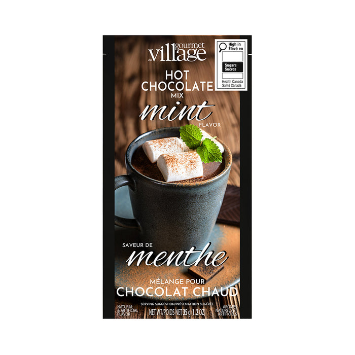 Gourmet Village - Mini Hot chocolate Mint Chip