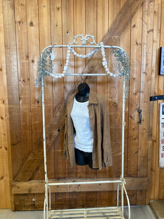 Corduroy Button up Shirt - Caramel
