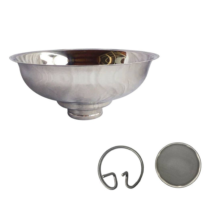 Medium Stainless Steel Milk Strainer for 4/16" Filters