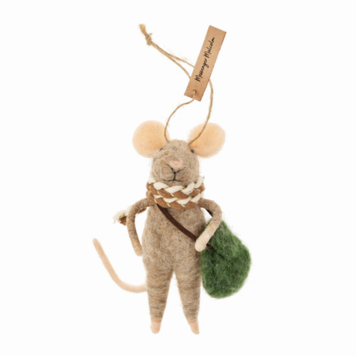 Messenger Malcolm Mouse Ornament