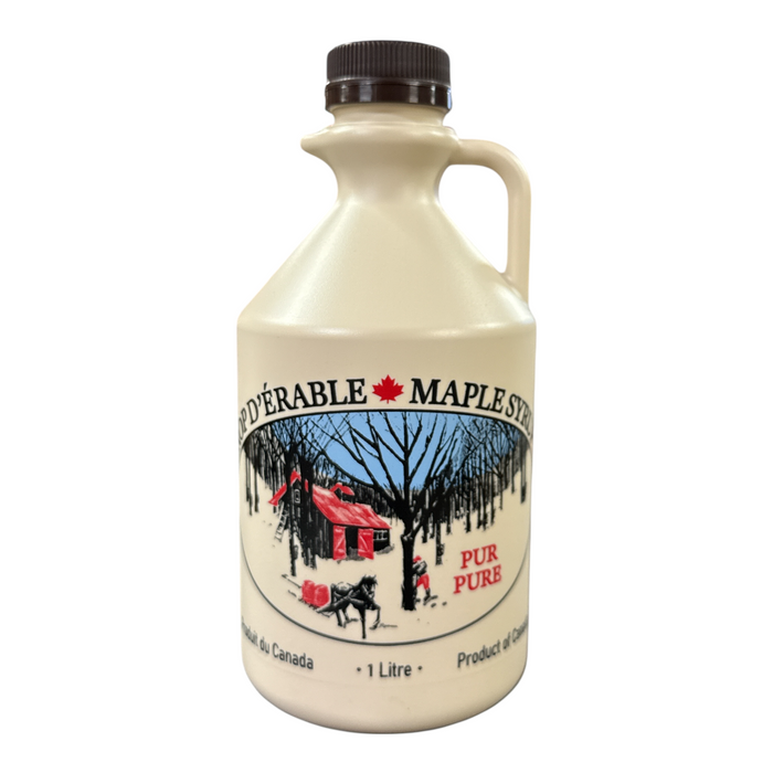 Maple Syrup Bottling Jug With Cap - 1 Litre