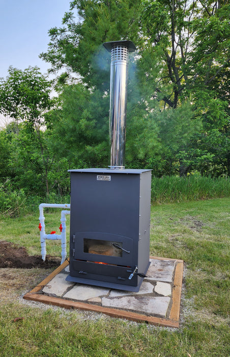Pool Heater - Wood Fired 20000 gallon - small