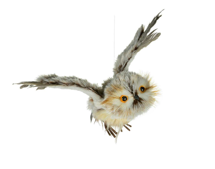 12.5" Flying Barn Owl Ornament