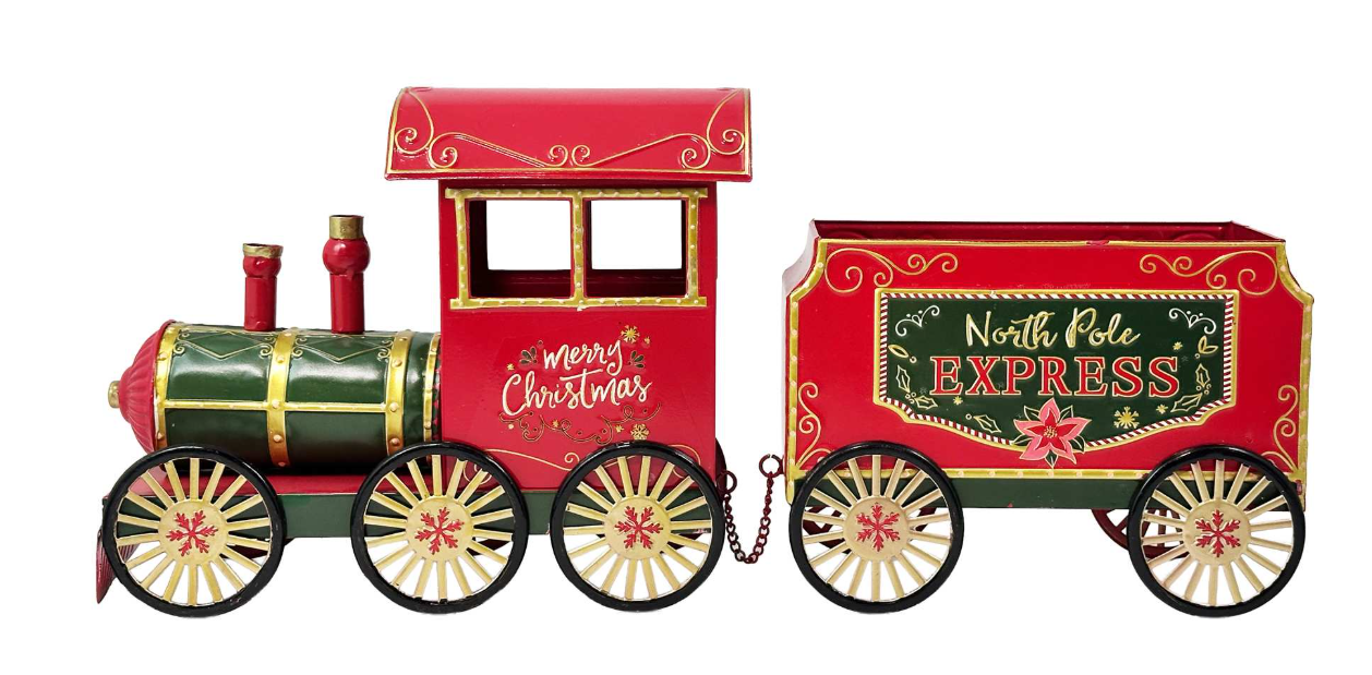 26" Metal North Pole Express Train Model