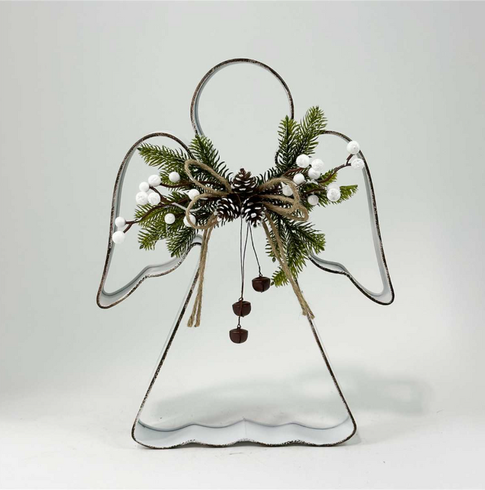 15" Metal Angel Table Décor